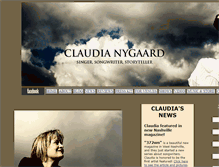 Tablet Screenshot of claudianygaard.com